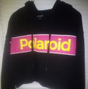 Polaroid Crop Top Medium Sweatshirt